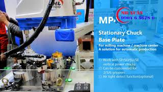 Mâm cặp khí nén máy phay CNC