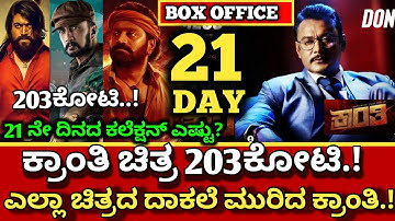Kranthi Movie 21 Day Collection, Kranthi Collection, Kranthi Box-office collection,#dboss #kranthi