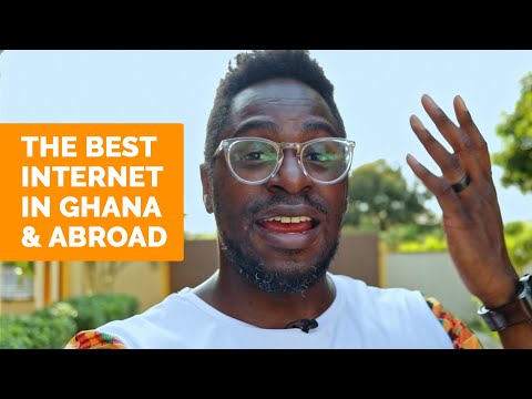 Is this THE BEST INTERNET in Ghana?!