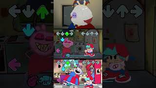 Peppa Pig & Pomni Peppa.exe Vs Amazing Digital Circus Mods In Fnf Comparison