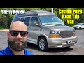 Luxury van tour 2023 gmc 7 passenger explorer vans conversion  sherry review