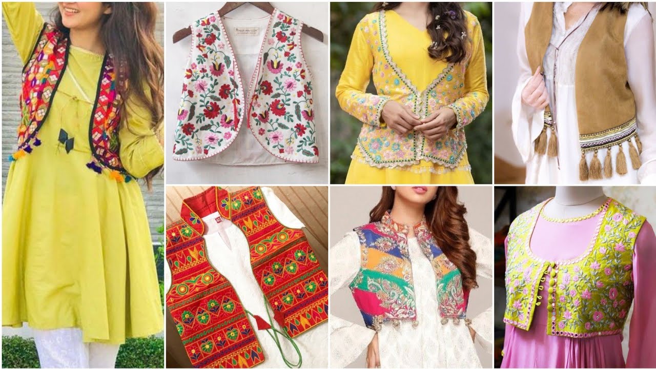 Beautiful Khadi kurti with jacket. Superb detailing and embellishments. |  Kurta designs women, Stylish dresses for girls, Casual dresses