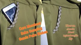 Download Lagu Cara membuat saku samping gamis pakai Bisban MP3