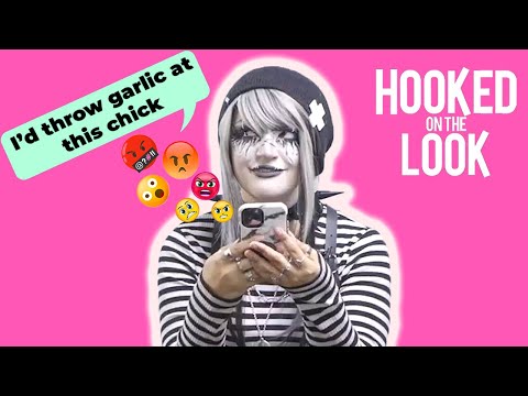 'Vampire' Responds To Her Meanest DMs | HOOKED ON THE LOOK