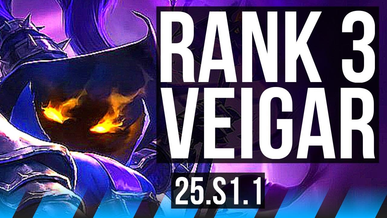 VEIGAR vs VIKTOR (MID) | Rank 3 Veigar, 4/0/2 | KR Master | 25.S1.1