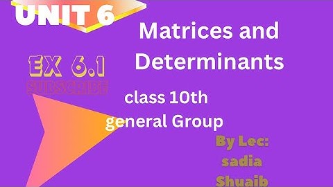 Exercise #6.1 complete,question 1 to 4 ,10th class general maths chapter no -6