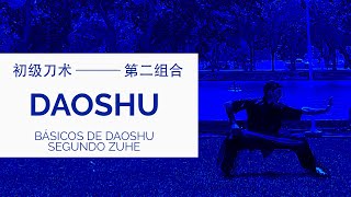 ELEMENTARY DAOSHU - DAOSHU BASICS; Second Zuhe (初级刀术 第二组合).