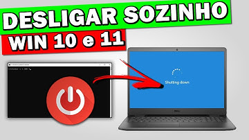 Como Desligar PC pelo CMD Win10 e 11, Agendar Desligamento e Reiniciar Automaticamente