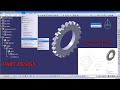 CATIA V5 Tutorial: Part Design Exercise 16 - Pad, Circular Pattern, Boolean, &amp; Drafting