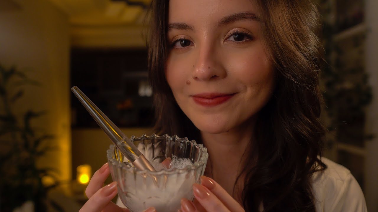 ASMR ⭐️ SPA para quem precisa dormir urgentemente (roleplay) skincare, voz suave, sussurros