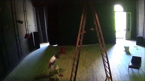 MOSTRA DE TEATRO DA UFPR  Bastidores troca de cenários