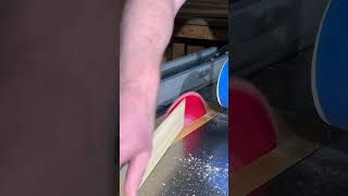 cutting tapered legs on the table saw  #woodworking #woodwork #tablesaw  #woodworkingtools #maker