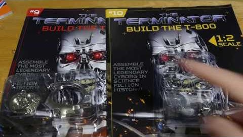 Hachette - Build The Terminator - Issues 9 and 10