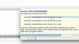 Android Application Development Tutorial   127   OnSensorChanged accelerometer method