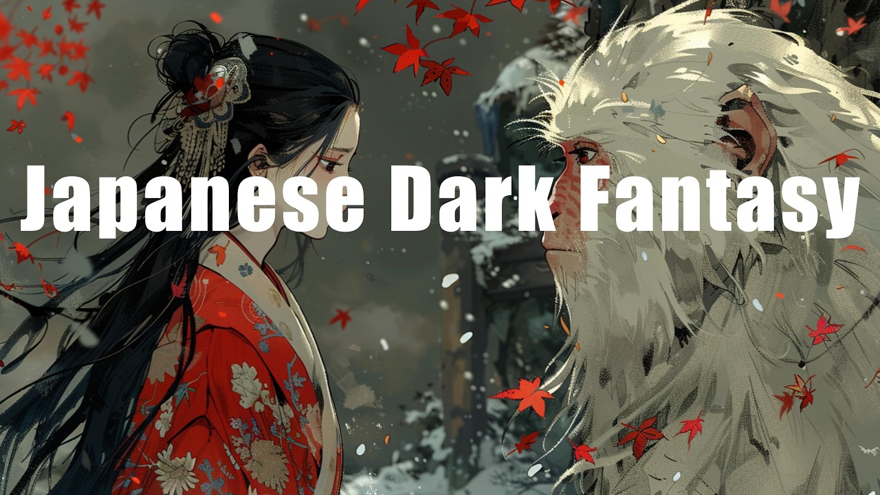 Dark Japanese Ambient – Snow Monkey's Frozen Howl | 雪猿の凍咆Haunting Winter Yokai for Deep Focus & TRPG