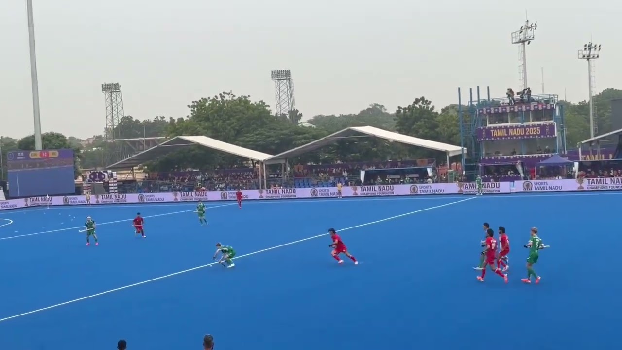 FIH // Hockey 🏑 junior World cup match// today in madurai  2025