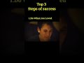 Top 3 Steps of Success|#shorts#success