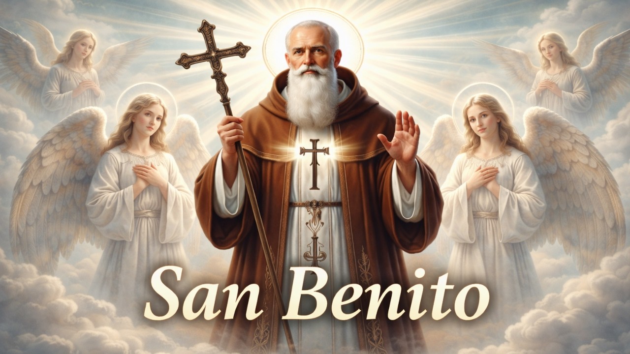 Oración a San Benito para romper toda atadura y protección total 🙏✨