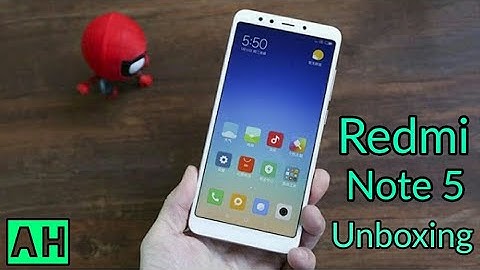 Xiaomi Redmi 5 Plus Unboxing And First Look || INDIAN Retail Unit ||