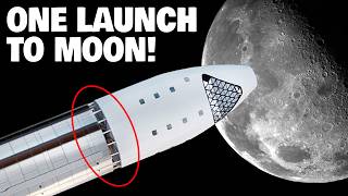 видео: SpaceX нашла блестящий способ запустить звездолет на Луну без дозаправки, что шокировало NASA. картинка: SpaceX нашла блестящий способ запустить звездолет на Луну без дозаправки, что шокировало NASA.