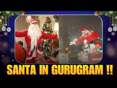 Christmas Surprise In Gurugram: Hundreds Of Free Christmas Gifts Given Away !!
