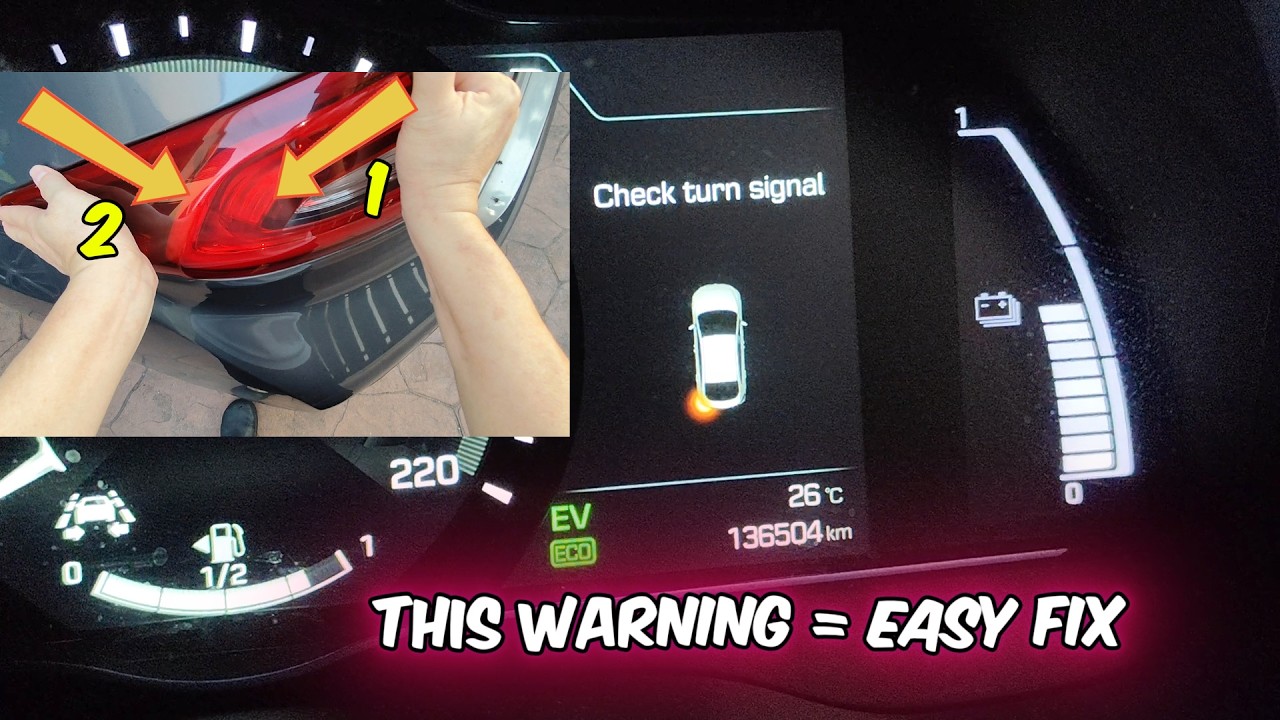 Hyundai Ioniq Hybrid Turn Signal Warning? Easy DIY Fix