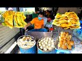 How Delicious Crispy Rice Pancake & Ball Cake Are Made | Very Popular Cambodian Crepe