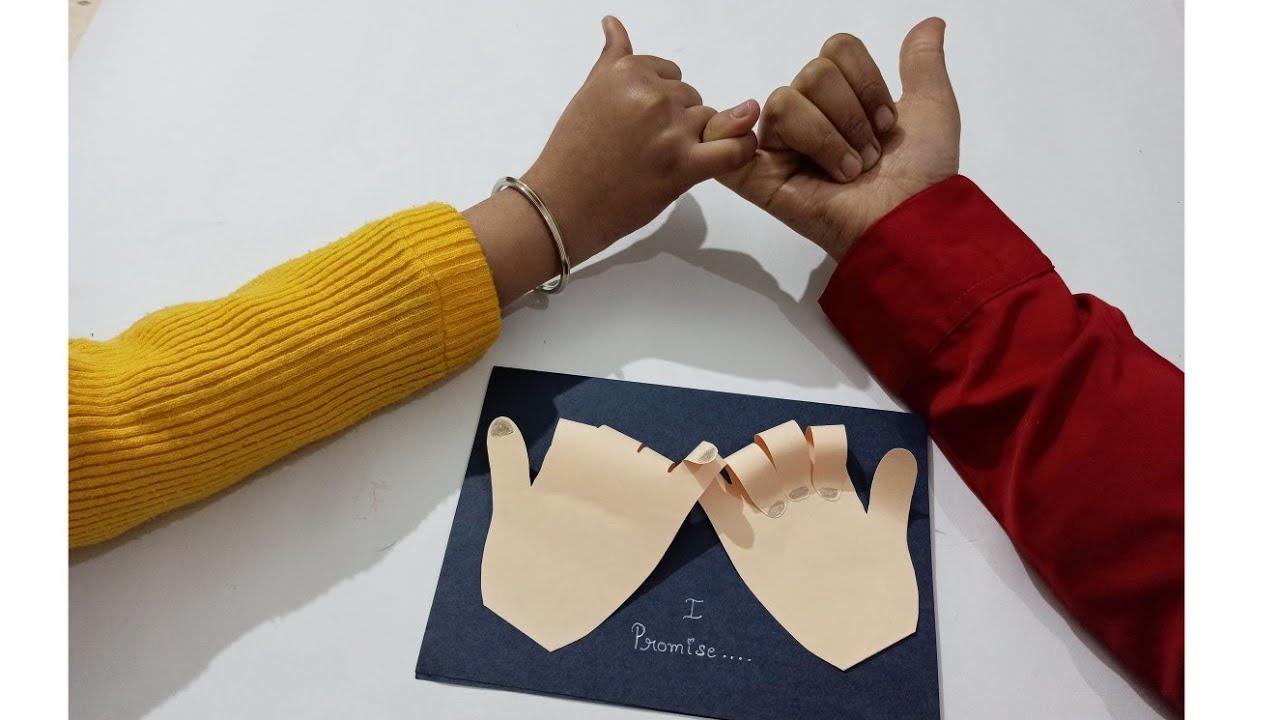 Promise Day Card| Handmade Promise Day Card| How to Promise in a creative way| DIY Crafts