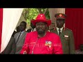 President Salva Kiir Swearing In The New SPLM Deputies Dr Benjamin Bol Mary Apayi Simon Kun President Salva Kiir Swearing In The New SPLM Deputies Dr Benjamin Bol Mary Apayi Simon Kun