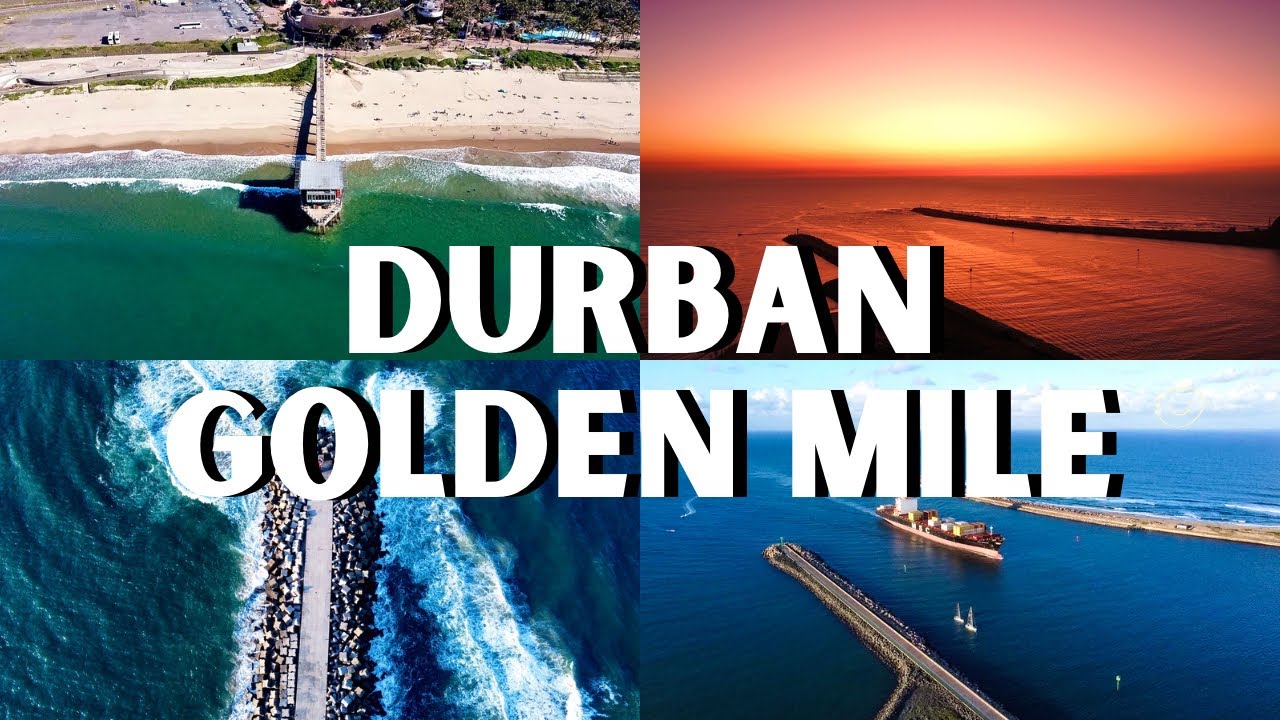 Durban Golden Mile: A Stunning Drone Tour of the Iconic Promenade