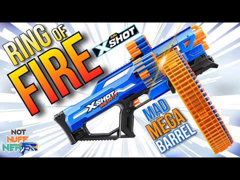 The Ring of Fire (X-Shot Insanity Mad Mega Barrel Review) 