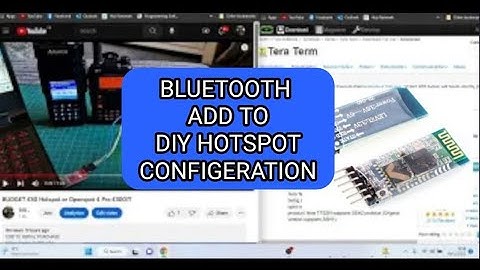 LEARNING -HC-05 BueTooth USB Module -MMDVM Hotspot with Mobile Phone