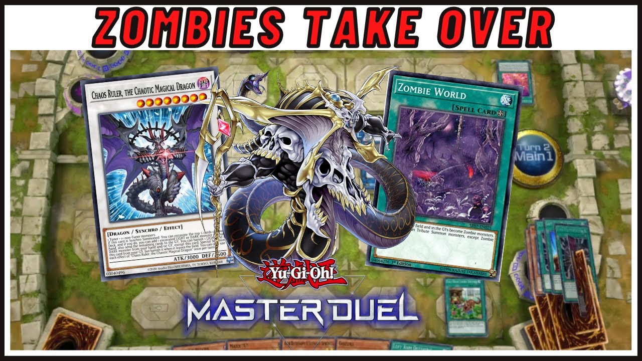 MASTER DUEL 60 CARDS ZOMBIE DECK PROFILE (OCTOBER 2022) YUGIOH! PART 2