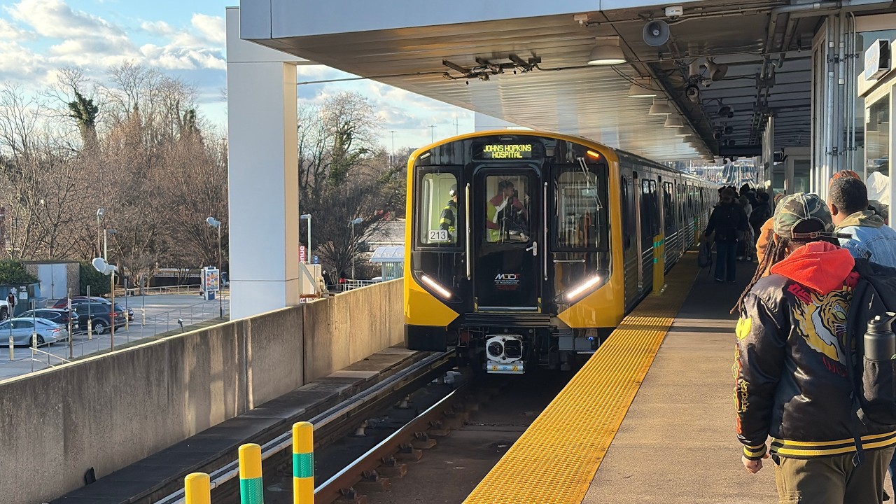 New Baltimore Metro Hitatchi Trains