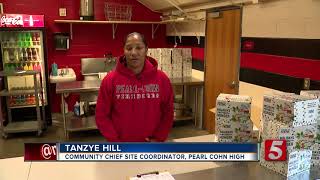 MNPS Distributes Food Due To Weather