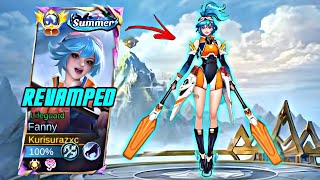 THE NEW REVAMPED FANNY LIFEGUARD SKIN IS FINALLY HERE! (EARLY LOOK) 😱 RANKED FANNY GAMEPLAY | MLBB