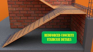 Reinforced Concrete Staircase Details(Animated)