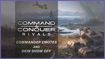 C&C Rivals: Commander Skin & Emote Showoff