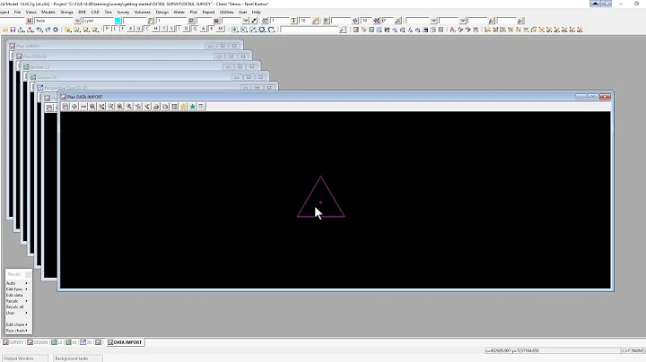 9.3 Survey Control Station Entry: Getting Started for Surveying (12d Model 14)