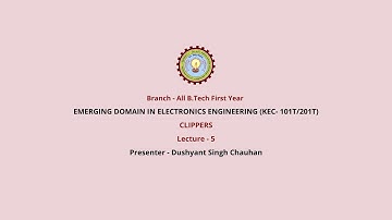 Emerging Domain in Electronics Engineering Clippers | AKTU Digital Education