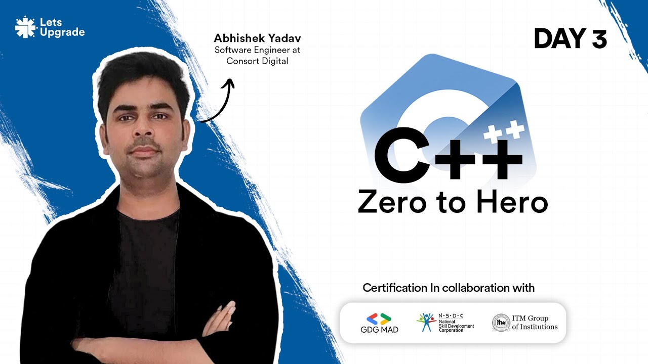 Day 3 | Object Oriented Programming | C++ Zero to Hero (5 Days) - YouTube
