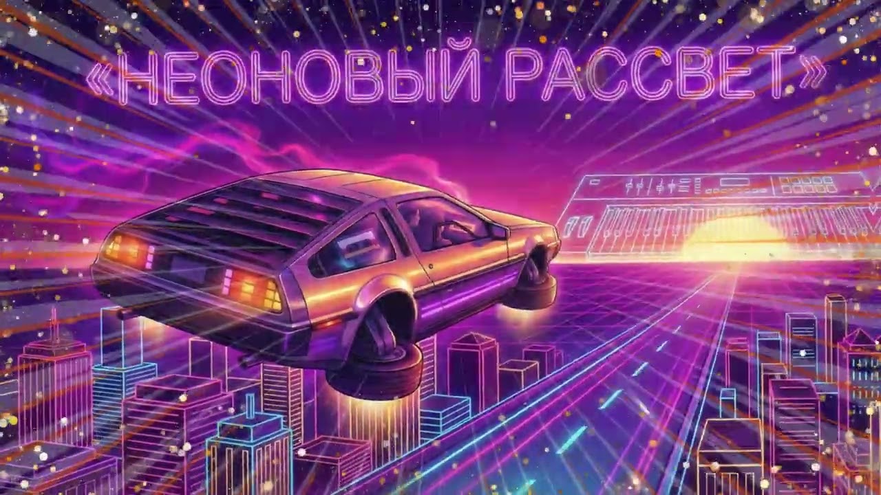 Неоновый Рассвет 📼 Эстетика 90-х и ночной город