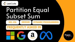 Partition Equal Subset Sum - Top Interview Question | Intuition Explained | Java Solution