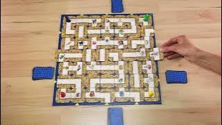 How to Play Labyrinth | The race for treasures in the moving maze 🧙‍♀️