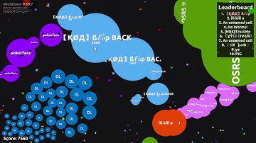 Agar.io Crazy Private Servers: Crazy Instant Merging || BEST GAMEPLAY ||