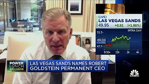 New Las Vegas Sands' CEO Robert Goldstein on business amid Covid-19