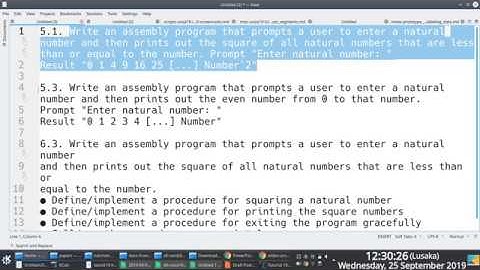 [Illustration] MIPS Assembly Language: Printing the Squares in a User Specified Range