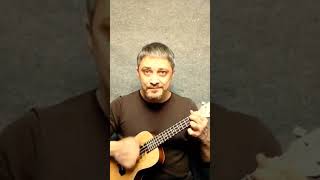 Hafanana (Fingerstyle Ukulele Cover) SOLO PART #shorts