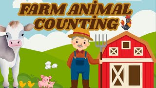 Farm Animal Counting Kidyo