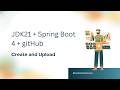 Spring Boot 4 with JDK 21 | Gradle | Complete Setup + Push to GitHub